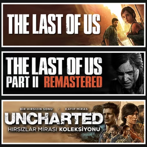 The Last Of Us 1 +2 +Uncharted